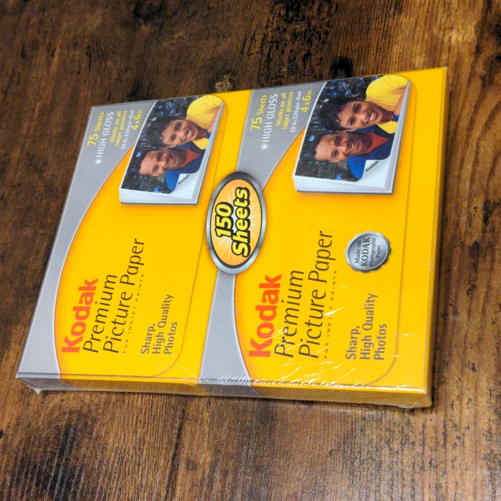 Kodak premium picture paper 150 sheets new sealed